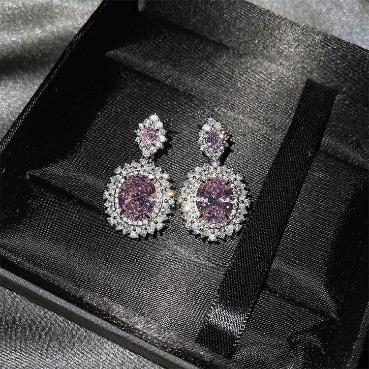 Pink CZ Jewelry Sets