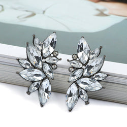 Luxury Gemstone Stud Earrings