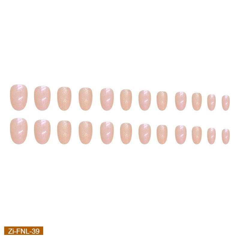 Pure Lust Aurora Glitter Fake Nails  - 24Pcs