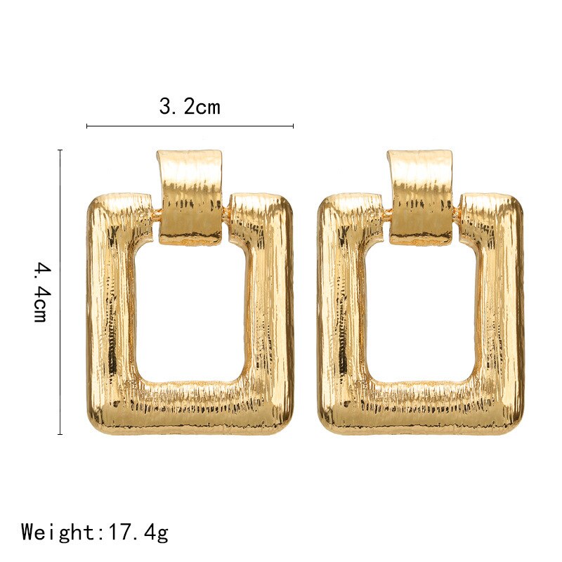 Gold Drop Earrings Women