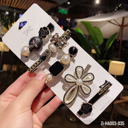 5-Piece Set of Retro Small Fragrance Hairpin