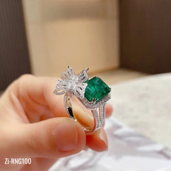 Luxury Designer Elegant Butterfly Ring