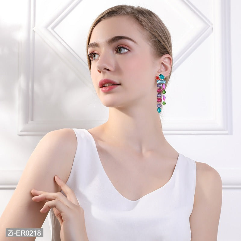 Luxury Rhinestone Designer Earrings